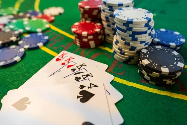 Three Card Poker table layout on bigwin88